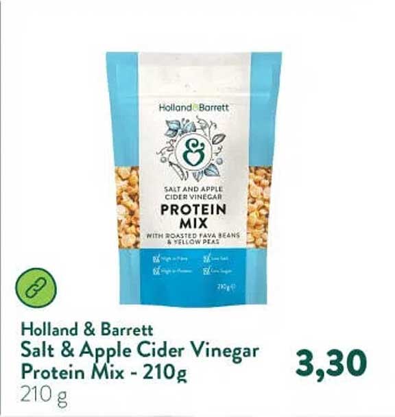 Holland & Barrett Salt & Apple Cider Vinegar Protein Mix - 210g