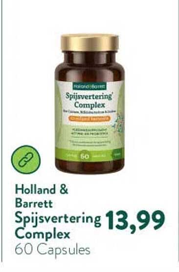 Holland & Barrett Spijsvertering Complex 60 Capsules