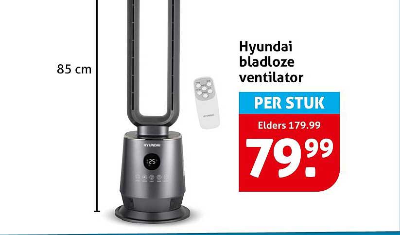 Hyundai bladzloze ventilator