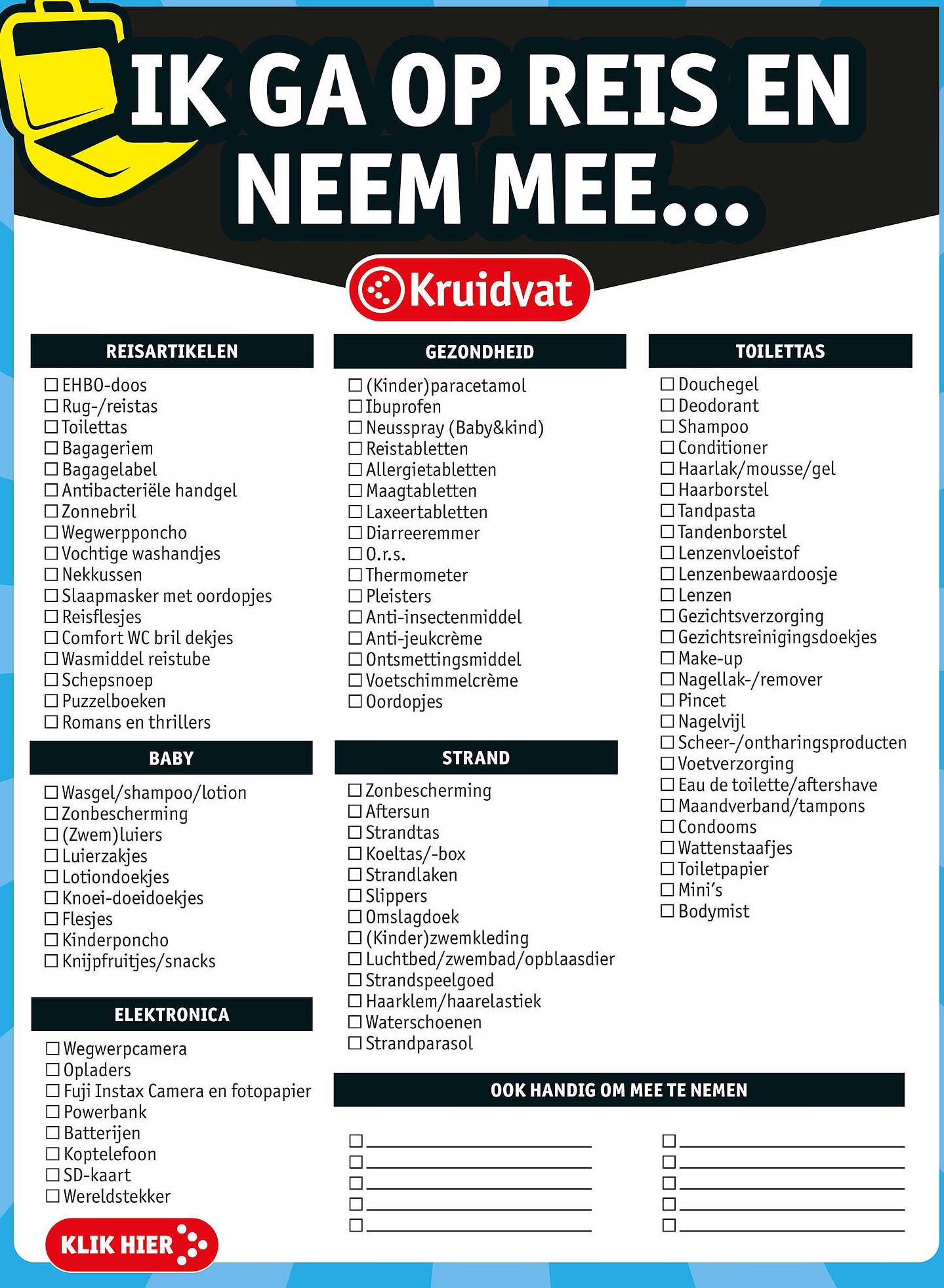 IK GA OP REIS EN NEEM MEE...