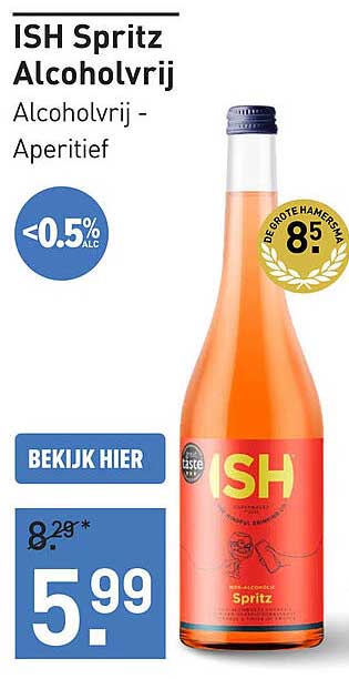 ISH Spritz Alcoholvrij