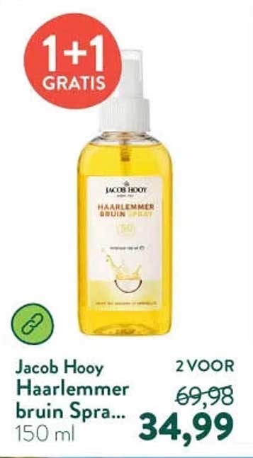 Jacob Hooy Haarlemmer bruin Spra... 1+1 gratis