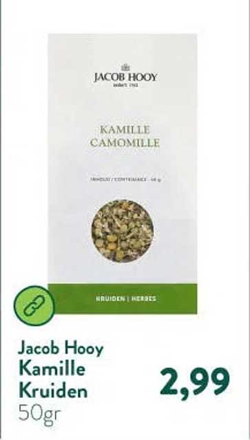 Jacob Hooy Kamille Kruiden 50gr