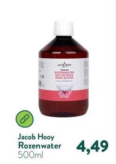 Jacob Hooy Rozenwater 500ml