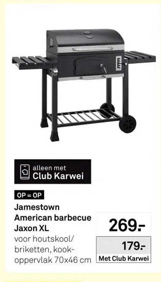 Jamestown American barbecue Jaxon XL