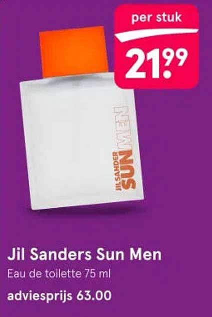 Jil Sanders Sun Men