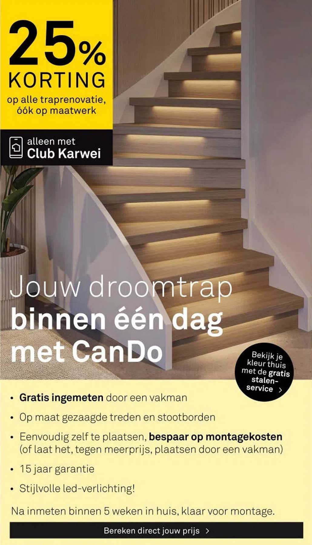 Jouw droomtrap binnen één dag met CanDo