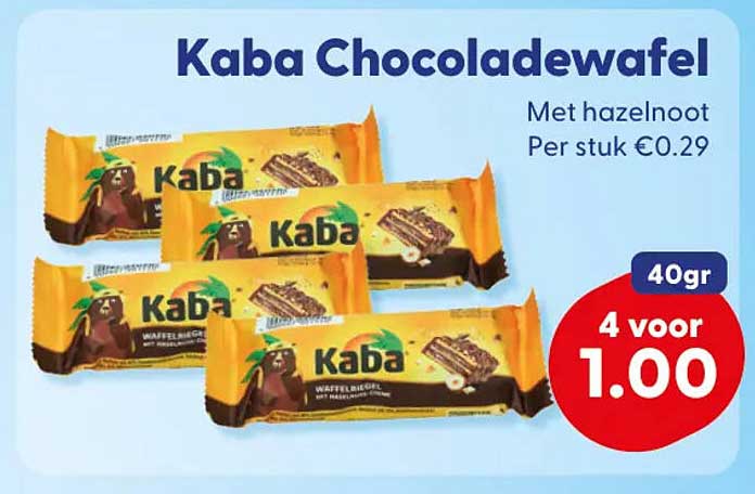Kaba Chocoladewafel