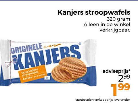 Kanjers stroopwafels