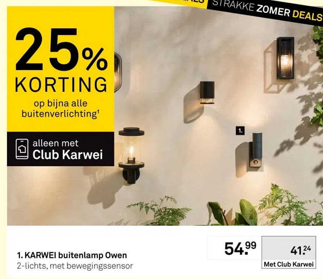 KARWEI buitenlamp Owen