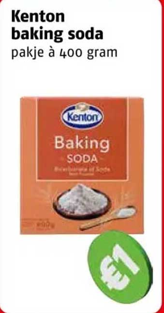 Kenton baking soda pakje à 400 gram
