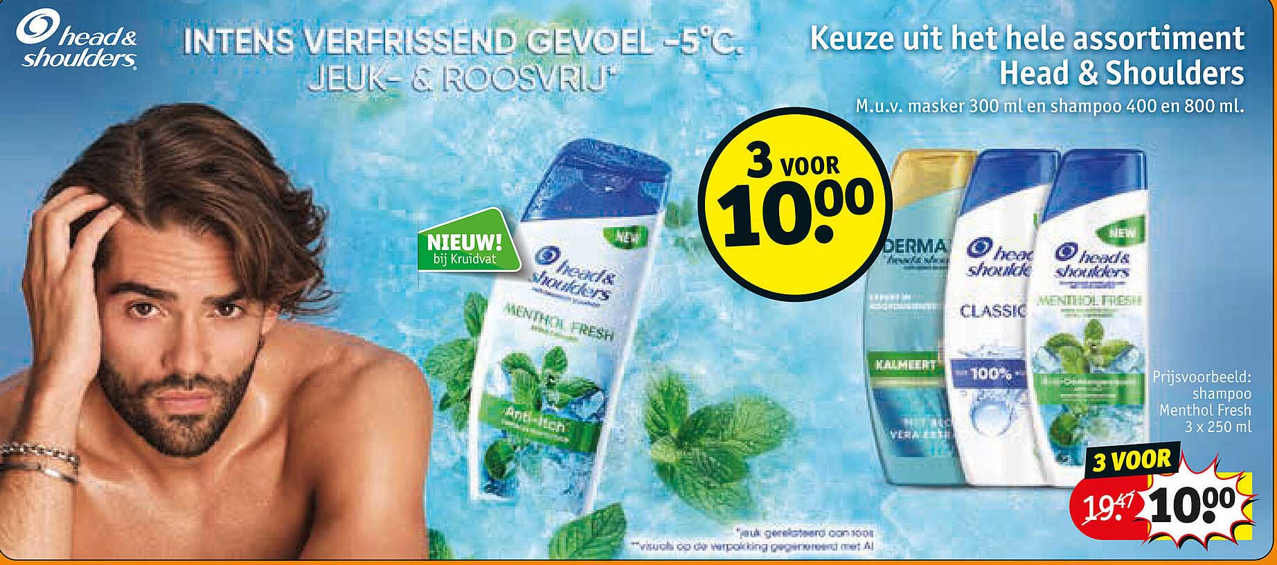 Keuze uit het hele assortiment Head & Shoulders