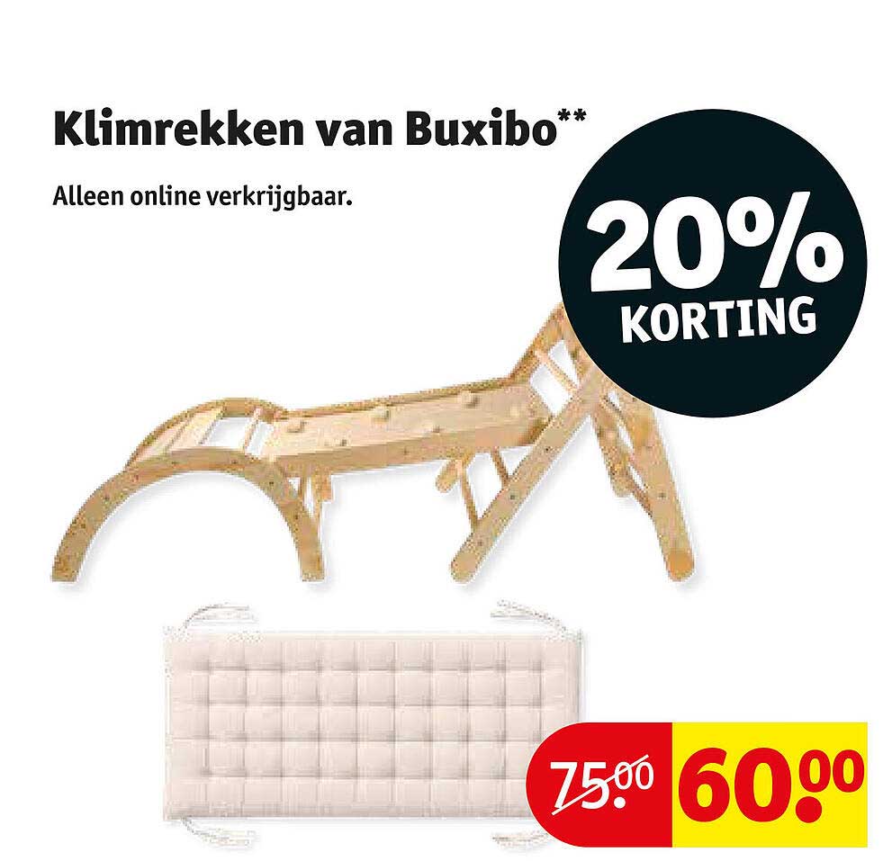 Klimrekken van Buxibo**