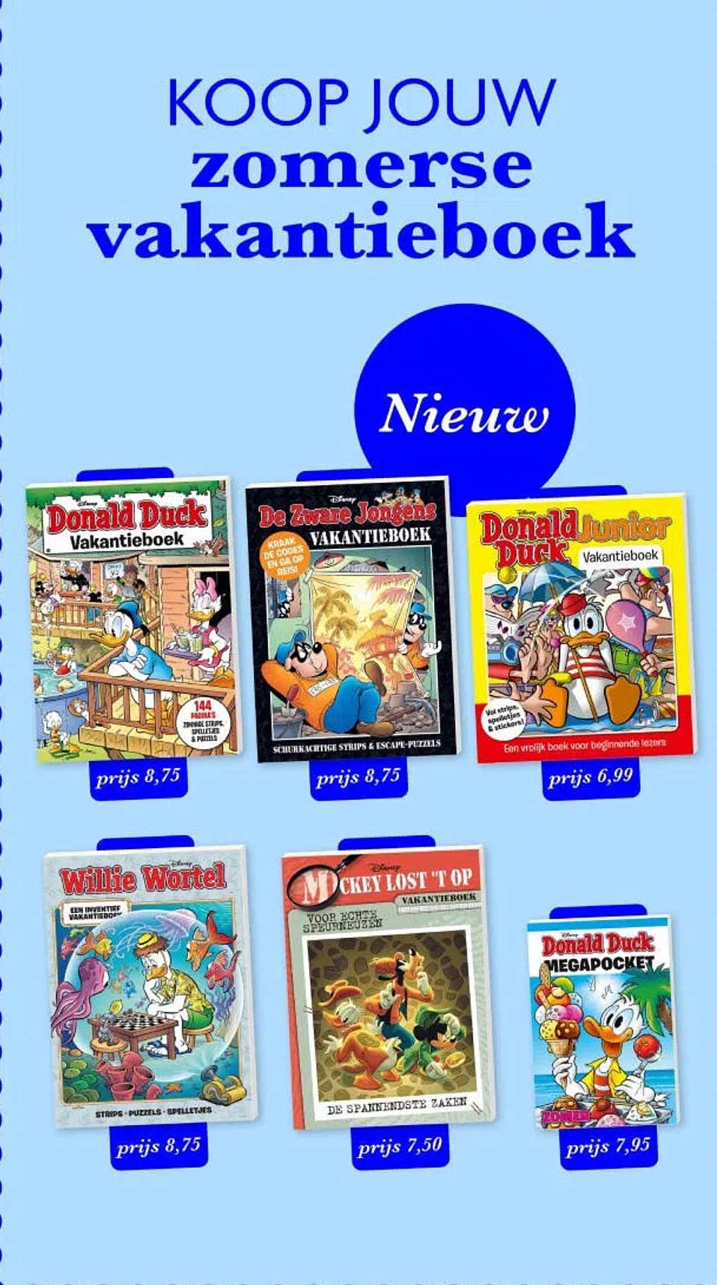 KOOP JOUW zomerse vakantieboek