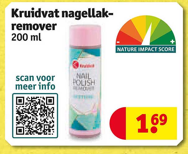 Kruidvat nagellak-remover 200 ml