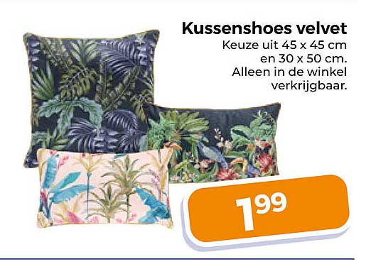 Kussenshoes velvet
