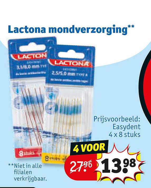 Lactona mondverzorging** 4 VOOR