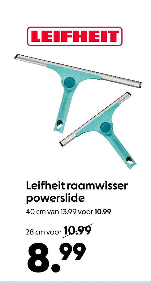 Leifheit raamwisser powerslide