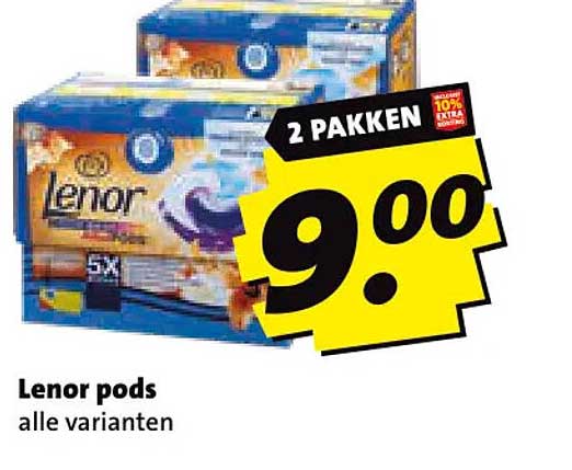 Lenor pods alle varianten 2 pakken