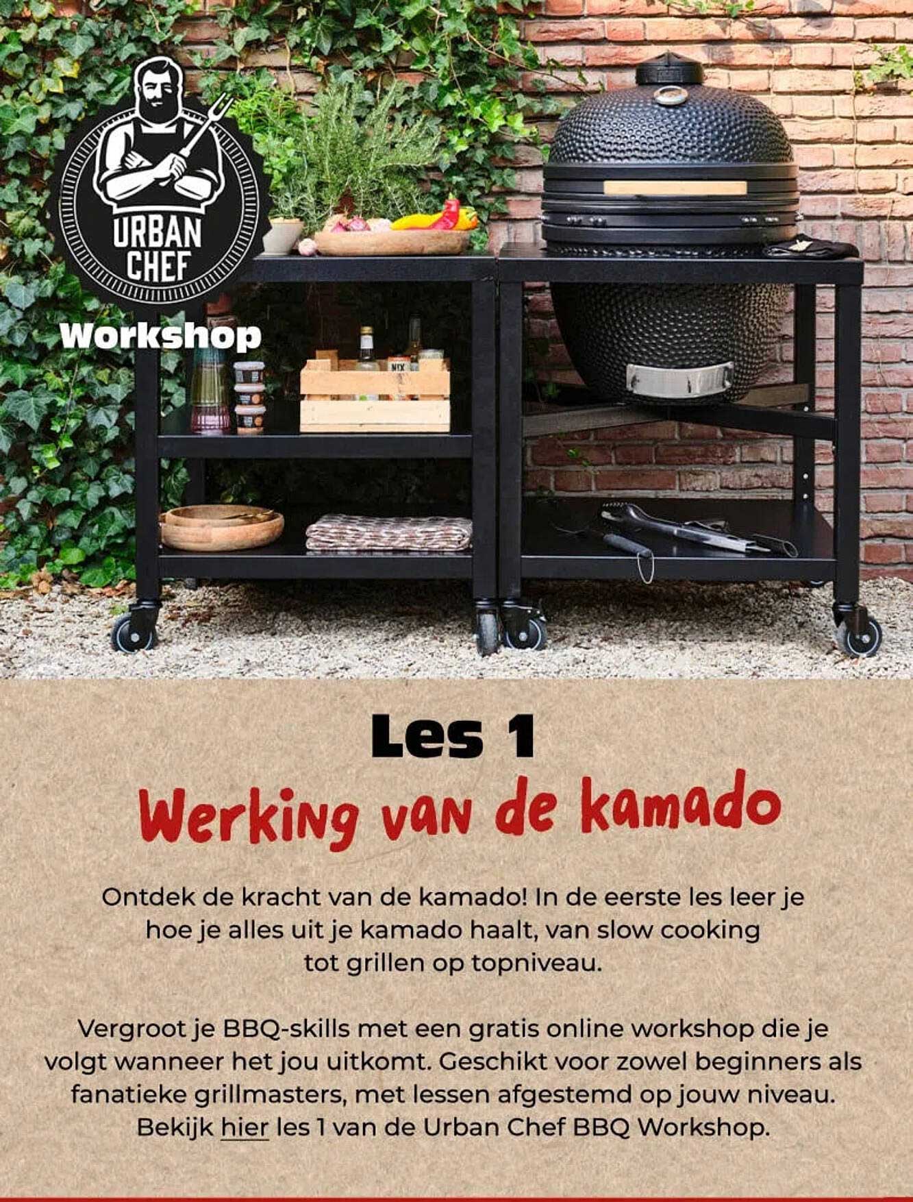 Les 1 Werking van de kamado
