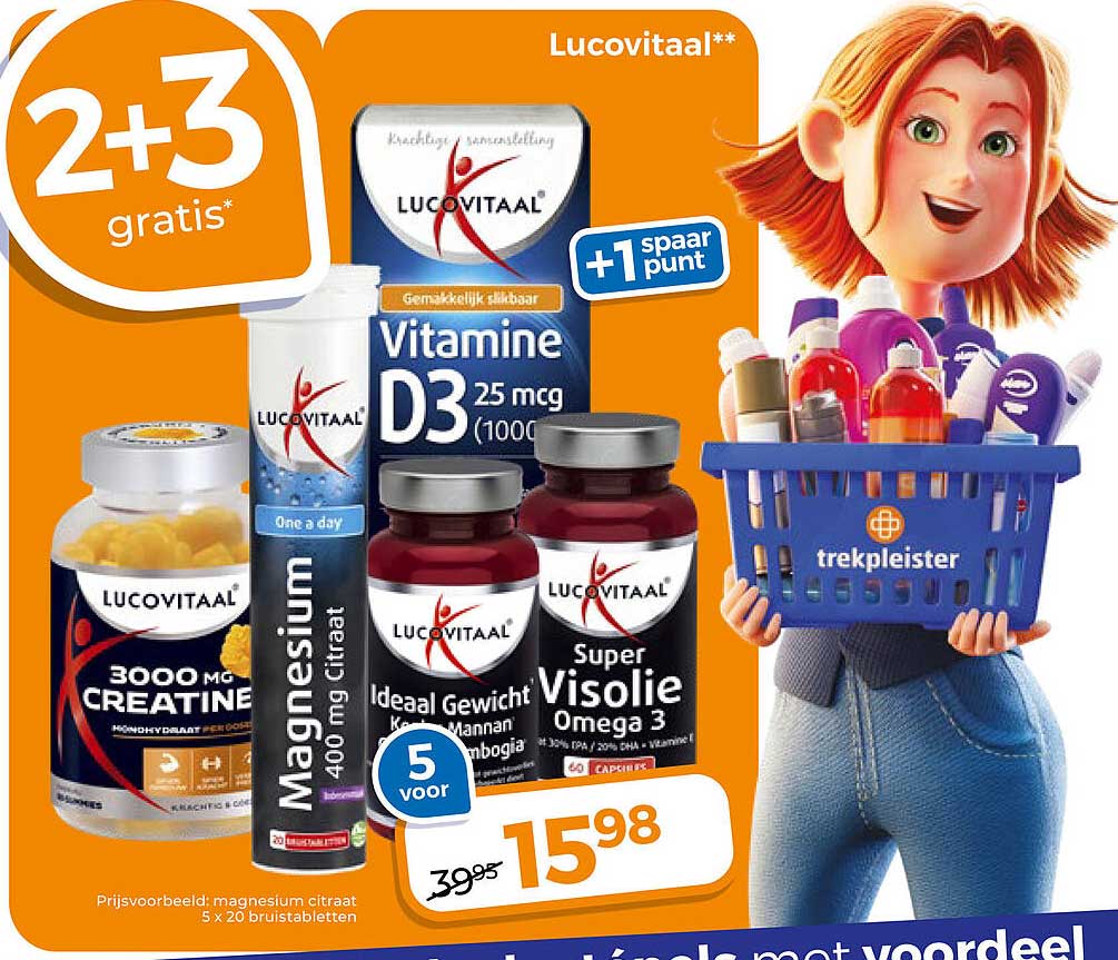 Lucovitaal** 2+3 gratis* +1 spaar punt