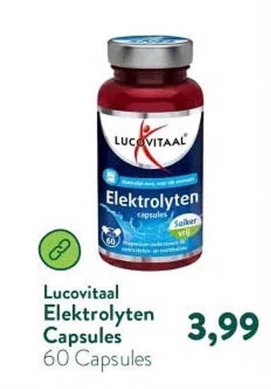 Lucovitaal Elektrolyten Capsules 60 Capsules