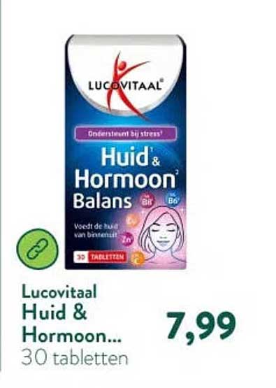 Lucovitaal Huid & Hormoon... 30 tabletten