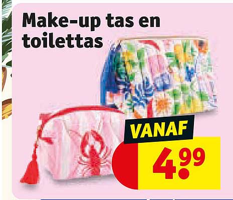 Make-up tas en toilettas
