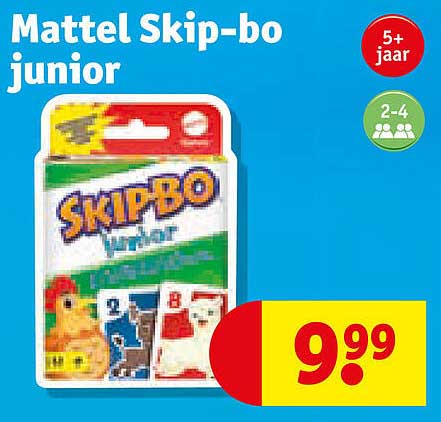 Mattel Skip-bo junior
