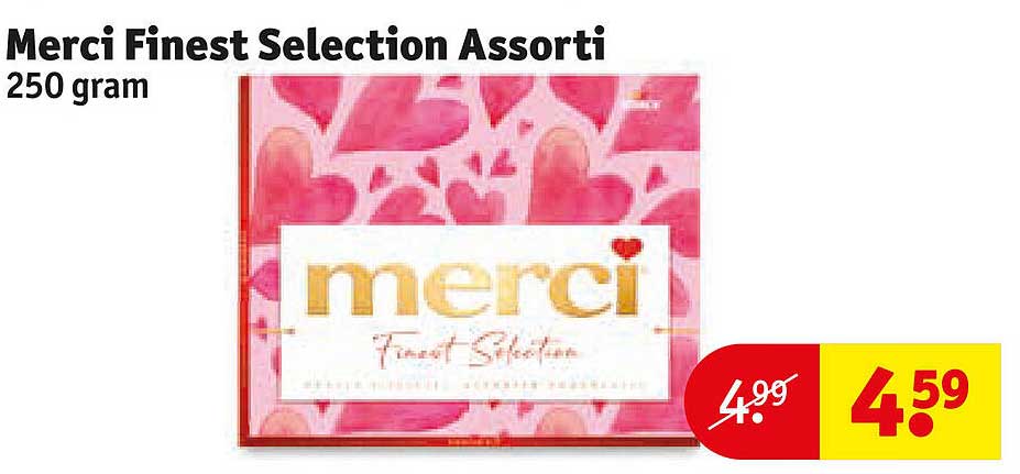 Merci Finest Selection Assorti 250 gram