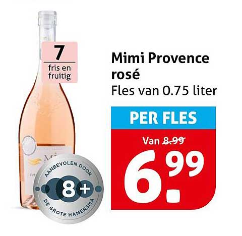 Mimi Provence rosé Fles van 0.75 liter PER FLES