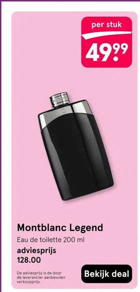 Montblanc Legend Eau de toilette 200 ml