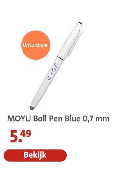 MOYU Ball Pen Blue 0,7 mm
