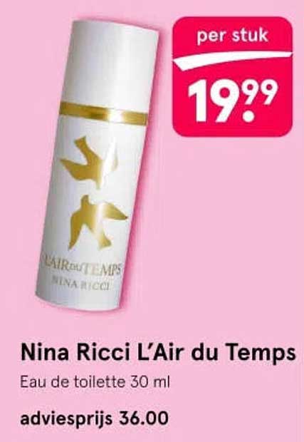Nina Ricci L’Air du Temps Eau de toilette 30 ml