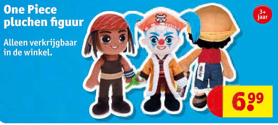 One Piece pluchen figuur