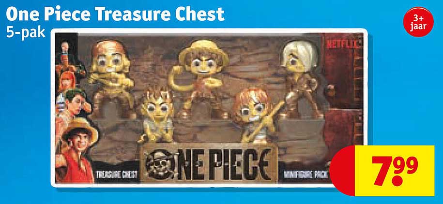 One Piece Treasure Chest 5-pak