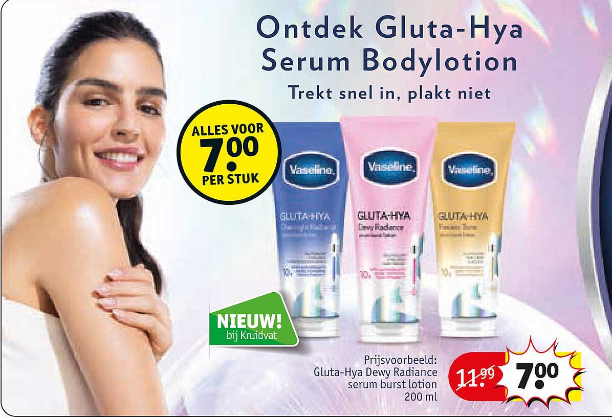 Ontdek Gluta-Hya Serum Bodylotion