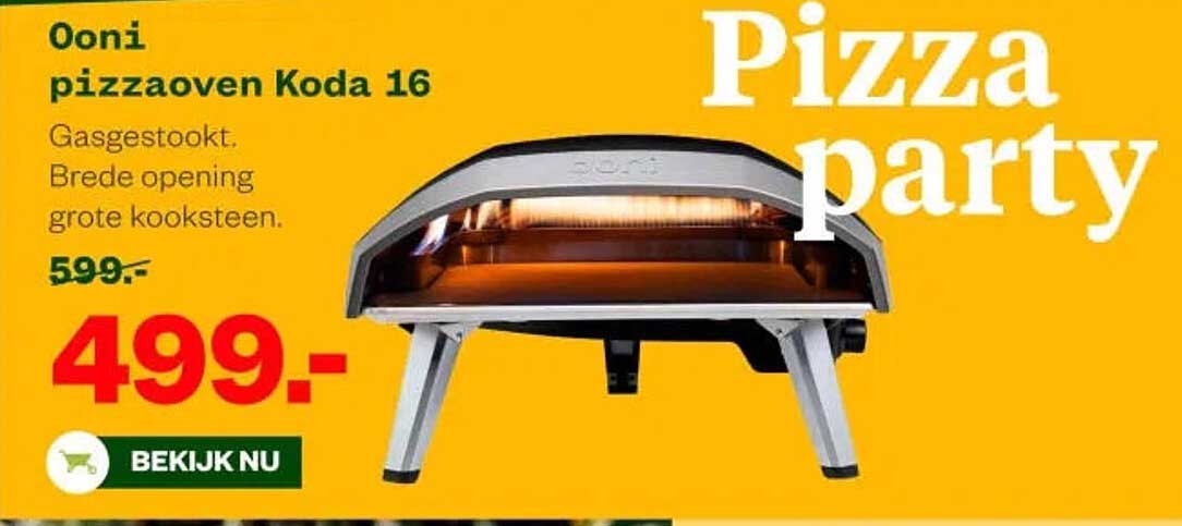 Ooni pizzaoven Koda 16