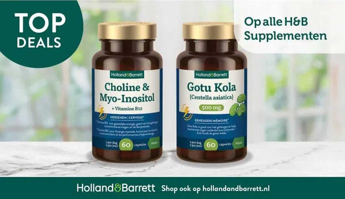 Op alle H&B Supplementen