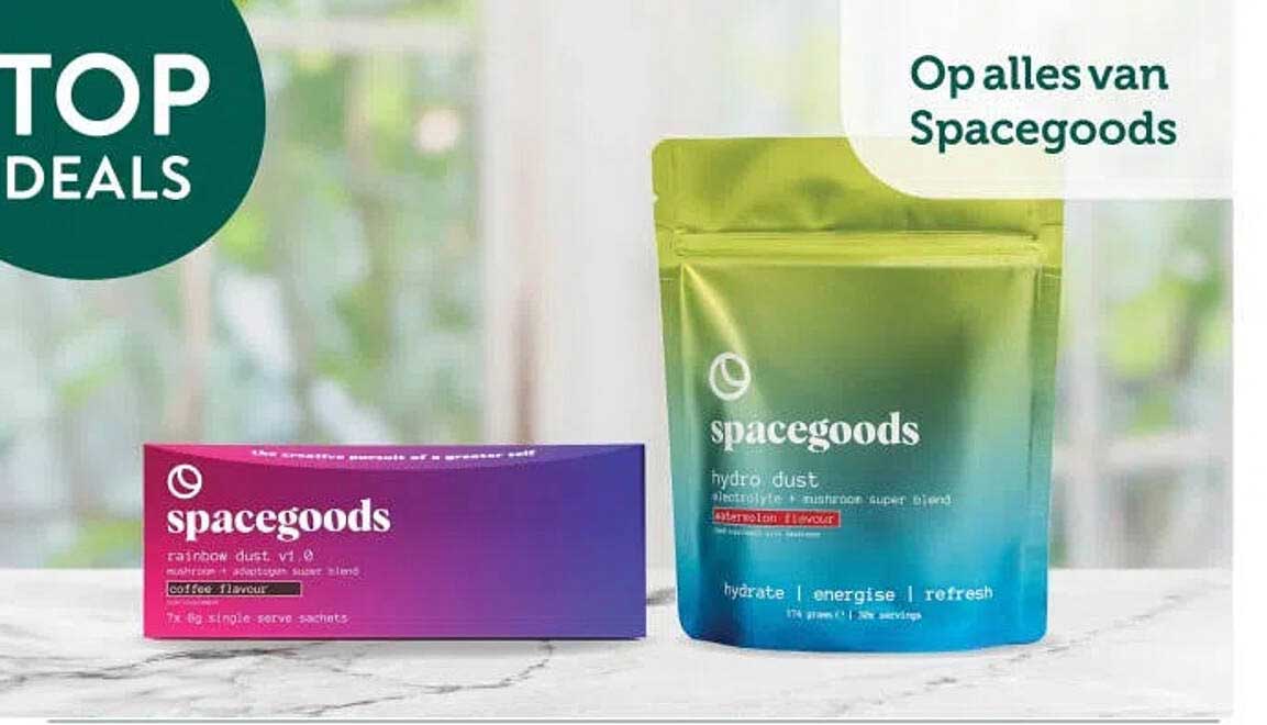 Op alles van Spacegoods
