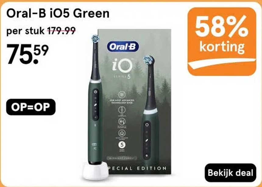 Oral-B iO5 Green