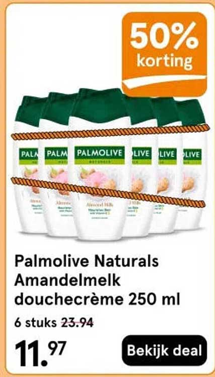 Palmolive Naturals Amandelmelk douchecrème 250 ml
