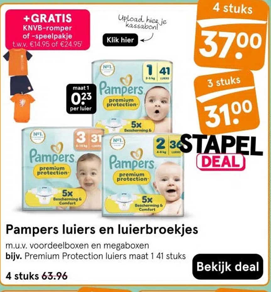 Pampers luiers en luierbroekjes