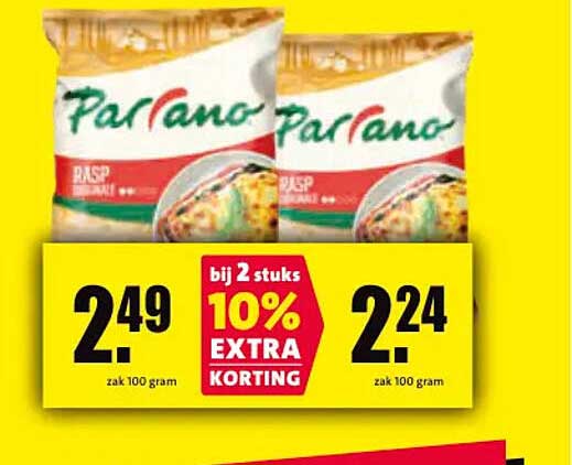 Paranao zak 100 gram bij 2 stuks 10% EXTRA KORTING