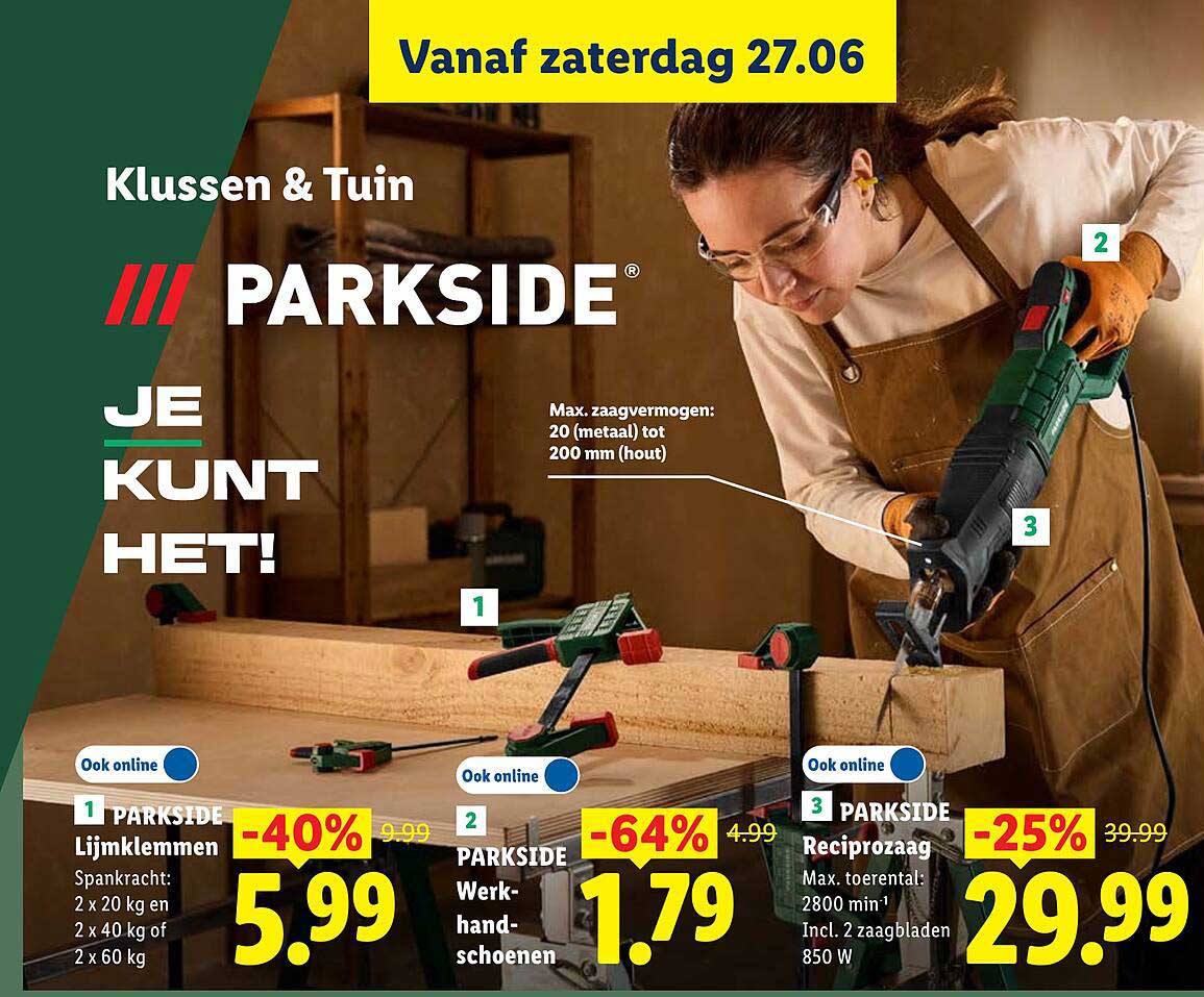 PARKSIDE Lijmklemmen