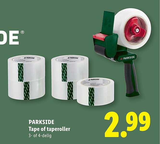 PARKSIDE Tape of taperoller 3- of 4-delig