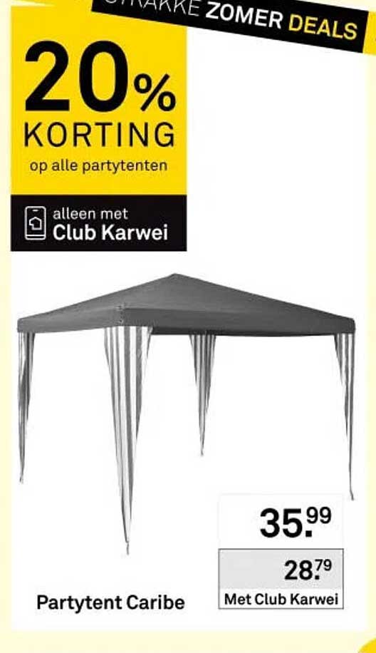 Partytent Caribe