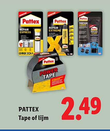 PATTEX Tape of lijm