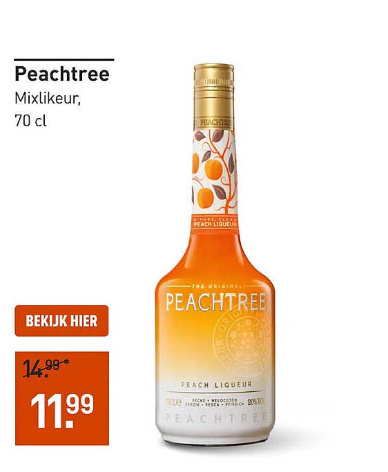 Peachtree Mixlikeur, 70 cl
