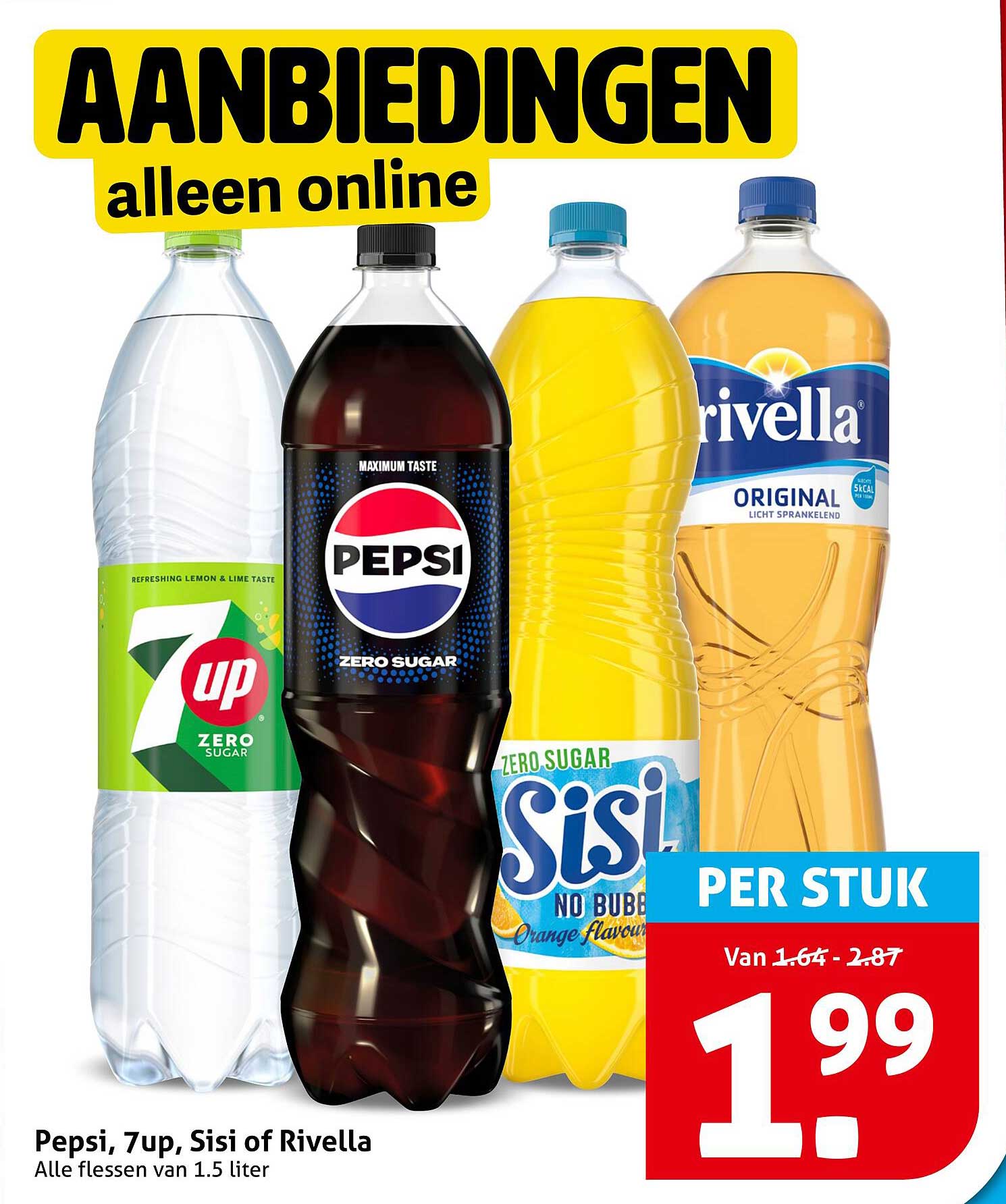 Pepsi, 7up, Sisi of Rivella